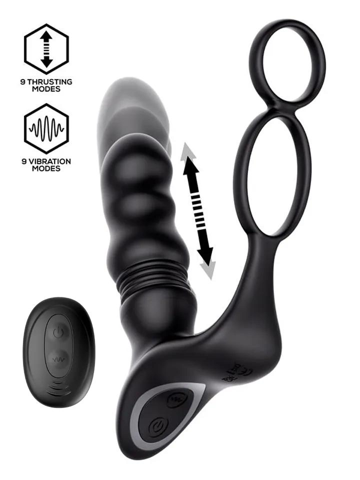 Womp Prostate Massager With Vibration & Thrusting Prostatastimulator