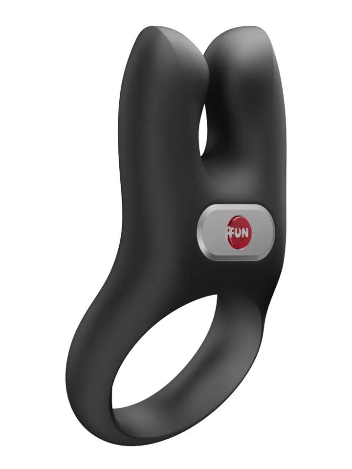 Fun Factory Nos Vibrating Cock Ring Black Penisring med vibrator