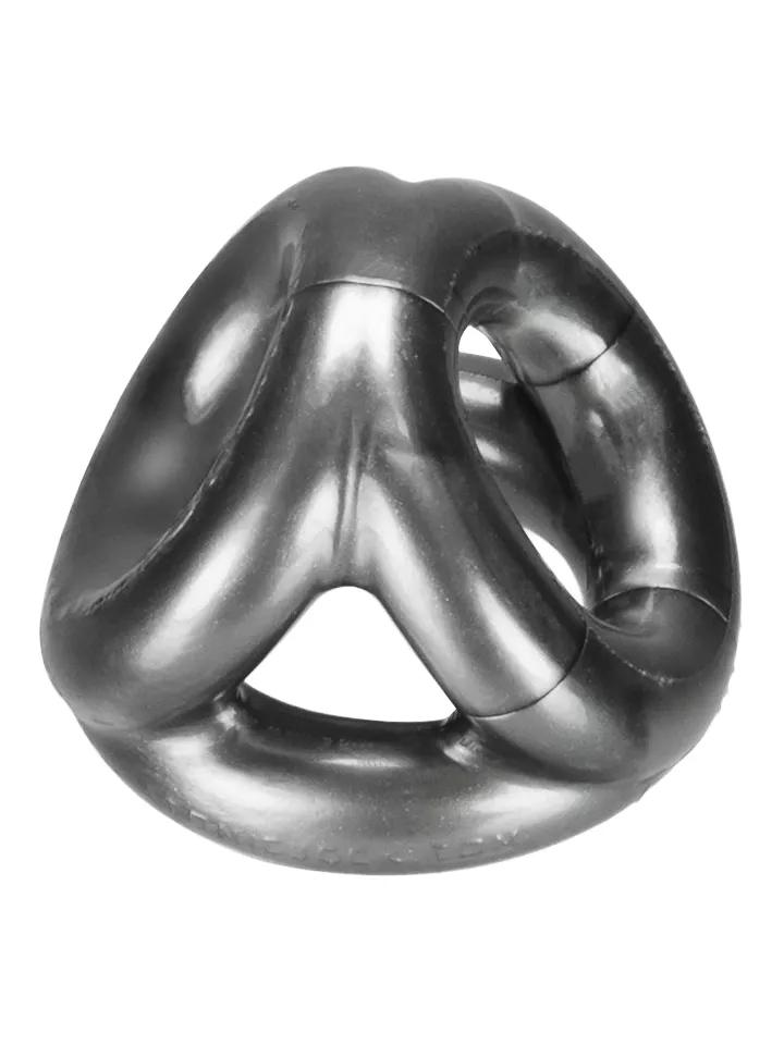 Oxballs Tri-Sport 3-Ring Cocksling Grey Penis & pungring