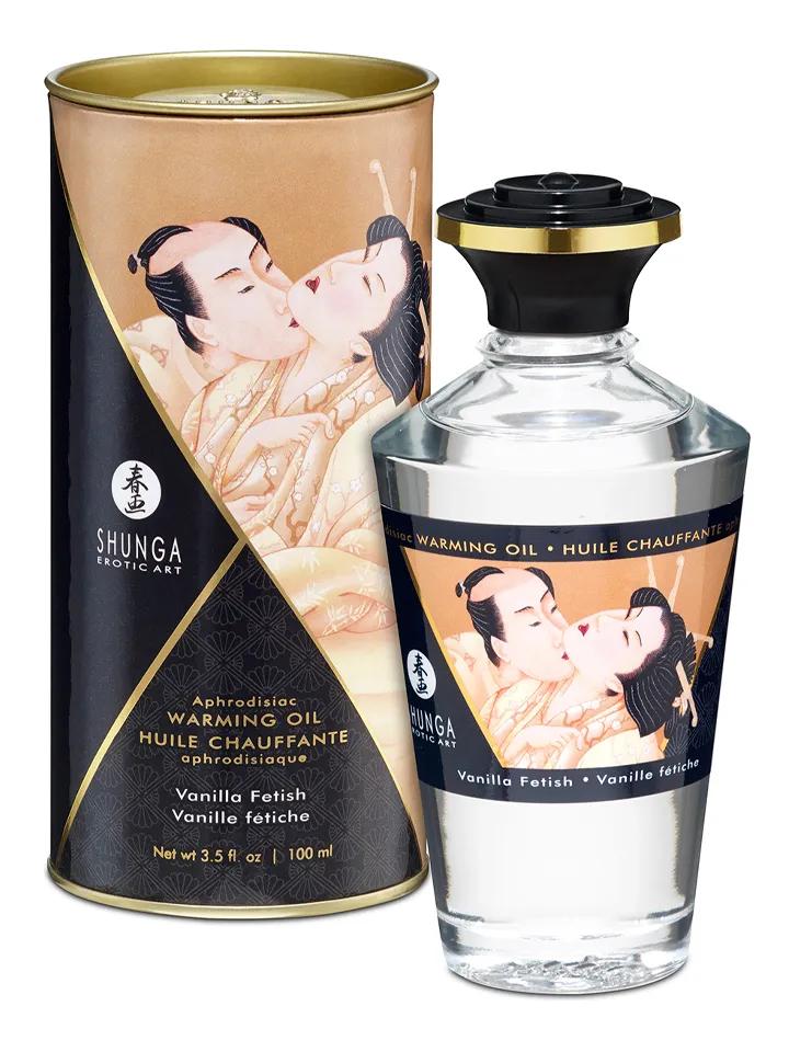Aphrodisiac Warming Oil Vanilla Fetish 100 ml Massageolja Vanilj