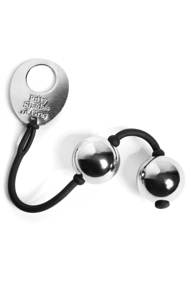 Fifty Shades of Grey Inner Goddess Silver Pleasure Balls Knipkulor / Geishakulor