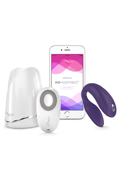 We-Vibe Sync Couples Vibrator Purple Parvibrator