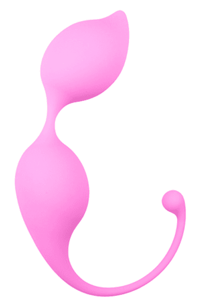 Easytoys Curved Kegel Balls Pink Knipkulor / Geishakulor