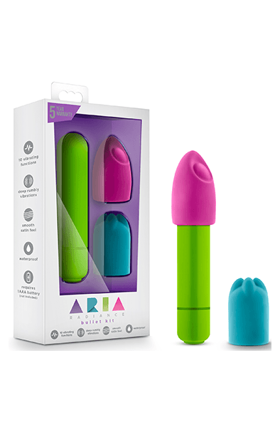 Aria Radiance Bullet Kit Lime Klitorisvibrator