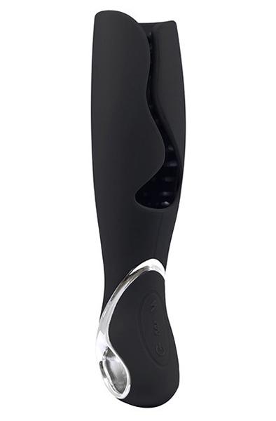 Lovers Premium Vulcan Masturbador Black Masturbator med vibration