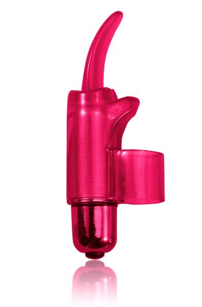 Power Bullet Tingling Tongue Pink Fingervibrator