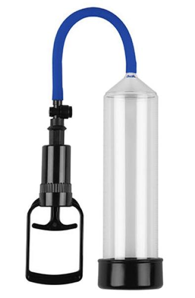 TOYZ4LOVERS Pump Up Push Touch Clear Penis Pump Penispump