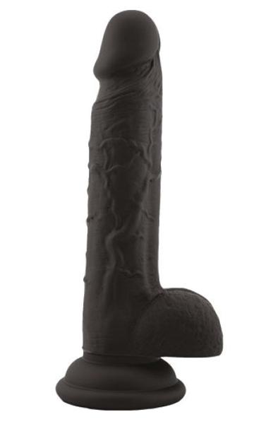 TOYZ4LOVERS Real Safe Rod Slim Black 19cm Dildo