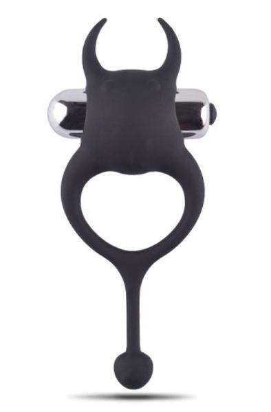 TOYZ4LOVERS Devil Cock Ring With Bullet Penisring med vibrator