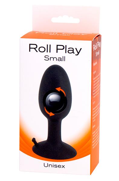 Seven Creations Roll Play Small Black Analplugg
