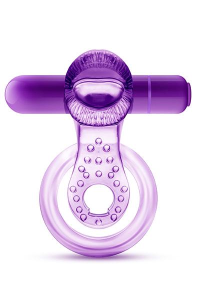 Play With Me Lick It Double Cockring Penisring med vibrator