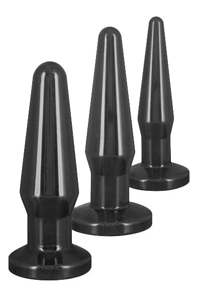 ToyJoy Anal Play Best Butt Buddies Kit Black Analpluggar paket