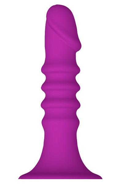 Dream Toys Dream Toys Ribbed Plug With Suction Cup Analplugg