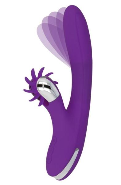 Fun Function Bunny Funny Wave Vibrator med slickhjul
