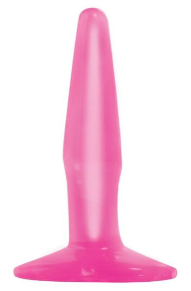 Basix Mini Butt Plug Pink 9cm Analplugg