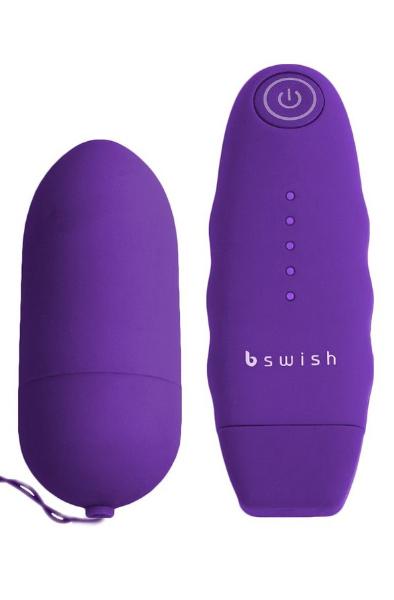 B Swish Bnaughty Unleashed Classic Purple Vibrerande ägg