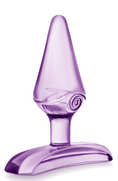 Hard Candy Perfect For First Time Anal Play Purple Mini analplugg
