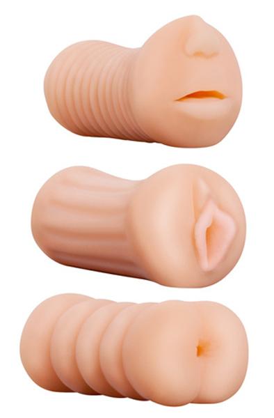 NMC XXX To-Go Threesome Lösvagina