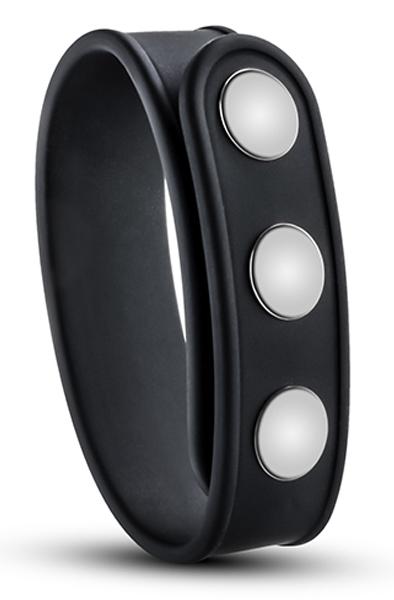 Performance VS5 3 Snap Cock Strap Black Penisring