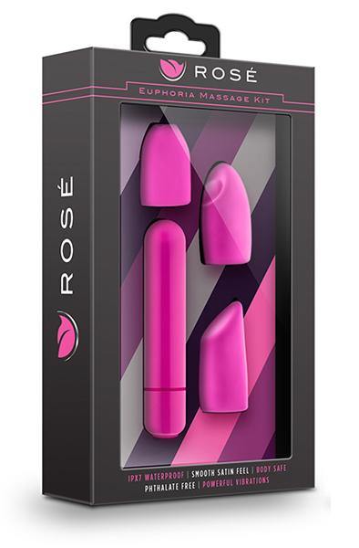 Rose Euphoria Massage Kit Pink Klitorisvibrator