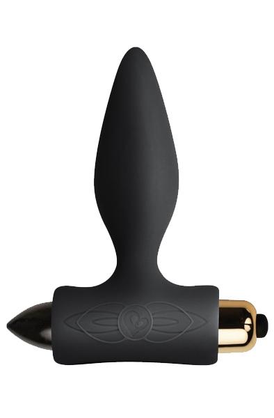 Rocks Off Petite Sensations Plug Black Analplugg med vibrator