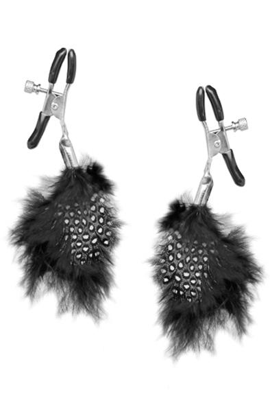 Pipedream Fetish Fantasy Feather Nipple Clamps Bröstvårtsklämmor
