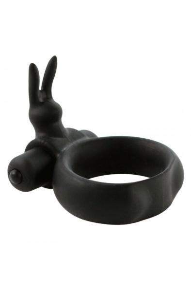 TOYZ4LOVERS Timeless Vibring Black Penisring med vibrator