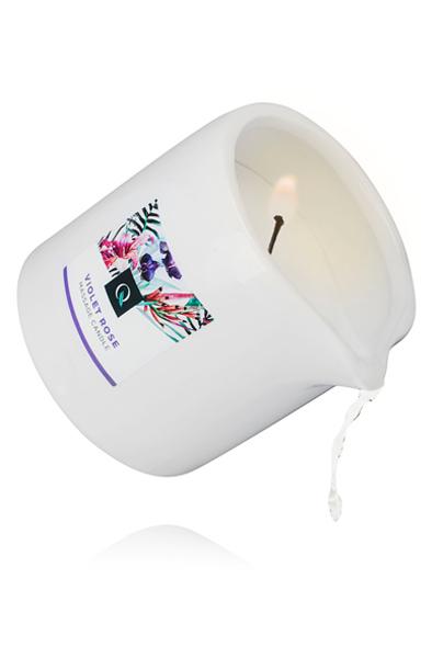 Exotiq Massage Candle Violet Rose 200g Massageljus