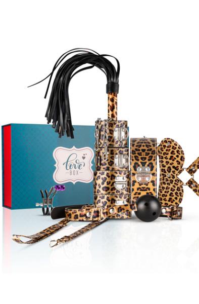 Easytoys BDSM Set Leopard Bondage paket