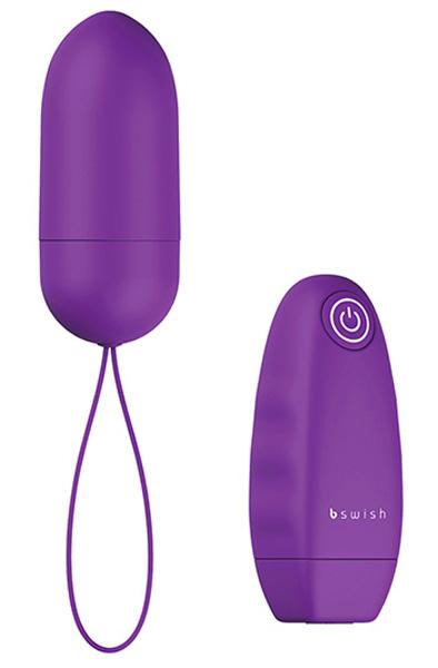 B Swish Bnaughty Classic Unleashed Purple Vibrerande ägg