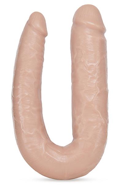 Dr. Skin Dr. Double Vanilla 45 cm Dubbeldildo