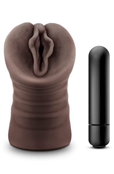 Hot Chocolate Alexis Chocolate Lösvagina med vibrator