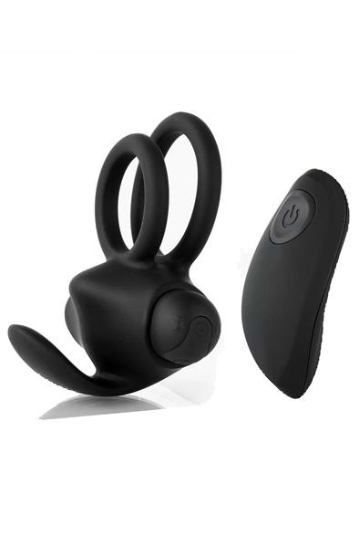 Tardenoche Reerin Dual Vibrating Ring USB Remote Control Fjärrstyrd vibrerande penisring