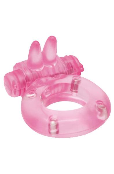 TOYZ4LOVERS Cock Ring With Mini Vibrator Penisring med vibrator