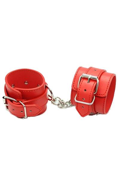 TOYZ4LOVERS Red Wrist Cuffs Röda handbojor