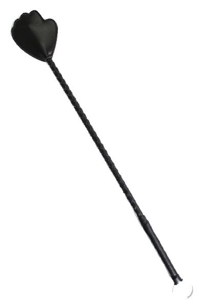 TOYZ4LOVERS Hand Riding Crop Black 65cm Ridpiska