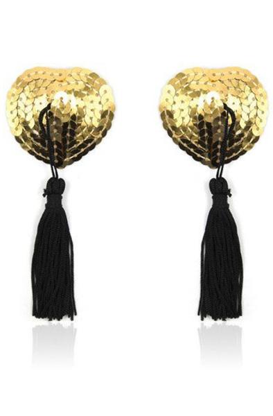 TOYZ4LOVERS Heart Shine Nipples Tassels Nipple covers