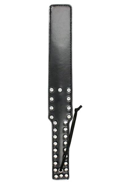 Spank Paddle Black 37 cm BDSM Paddel