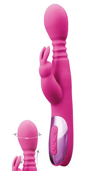 NS Novelties Inya Revolve Pink Rabbitvibrator