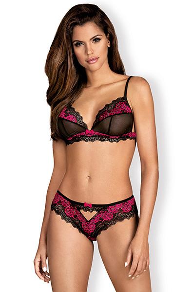 Obsessive Tulia 2 pcs Set S/M Sexiga underkläder
