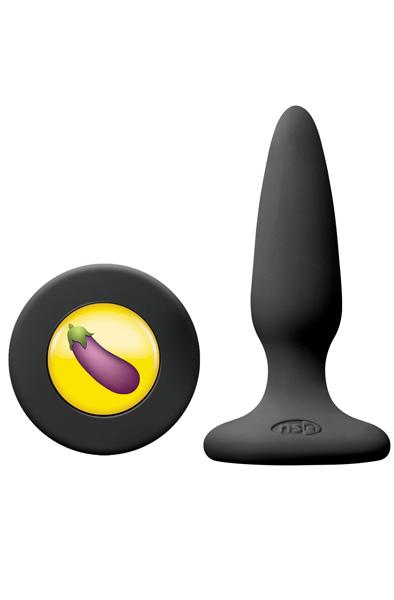 NS Novelties Mojis DCK Mini Black Analplugg