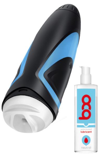 Satisfyer Men + Glidmedel 150ml Paketerbjudande