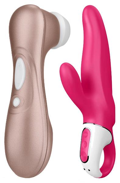 Satisfyer Vibes Mr Rabbit + Pro 2 Next Generation Paketerbjudande