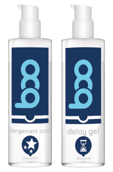 BOO Delay Gel 50 ml + Enlargement Cream 50 ml Paketerbjudande