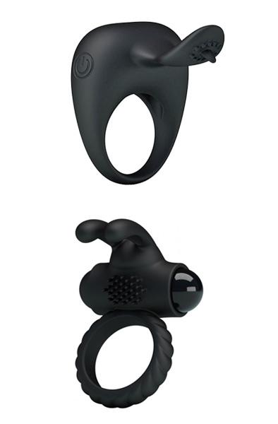 Stimulate Me - 2-pack Vibrerande Penisringar Paketerbjudande