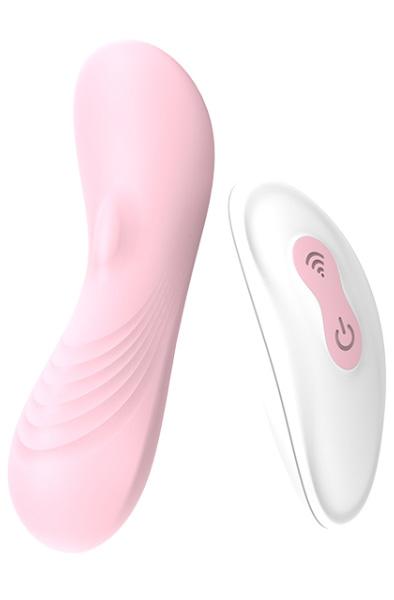 Dream Toys Vibes Of Love Remote Lay-on Vibe Pink Trosvibrator