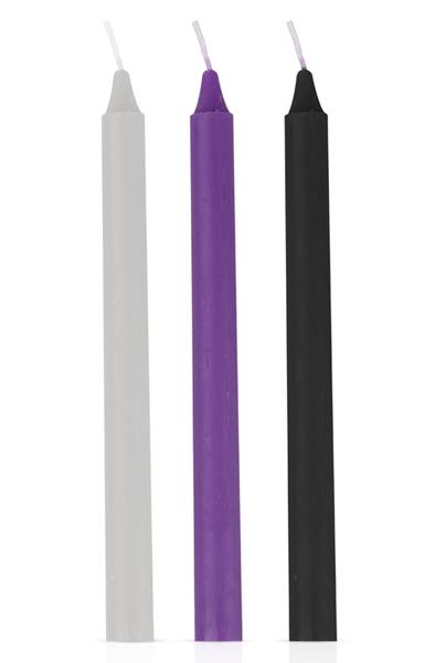 Easytoys Sensual Hot Wax Candles 3 pcs BDSM ljus