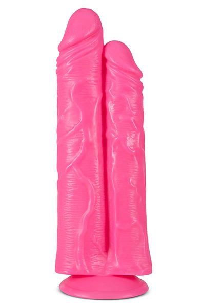Big As Fuk Double Cock Pink 26,5 cm Dubbeldildo