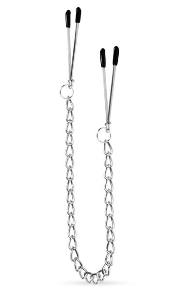 Easytoys Tweezer Nipple Clamps Bröstklämmor med kedja