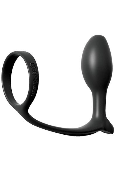Pipedream Ass-Gasm Cockring Analplugg med penisring